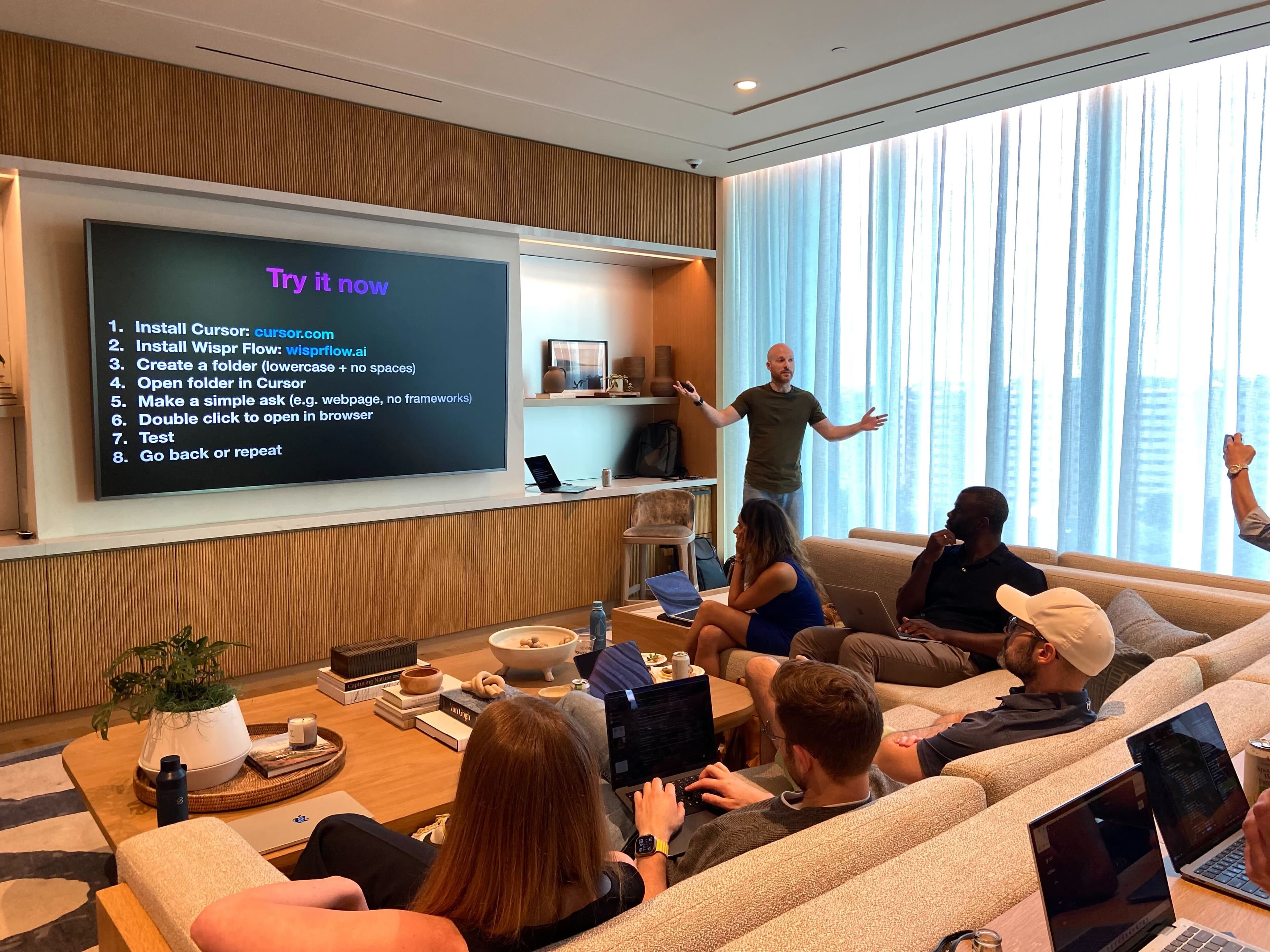 First Vibe Coding session